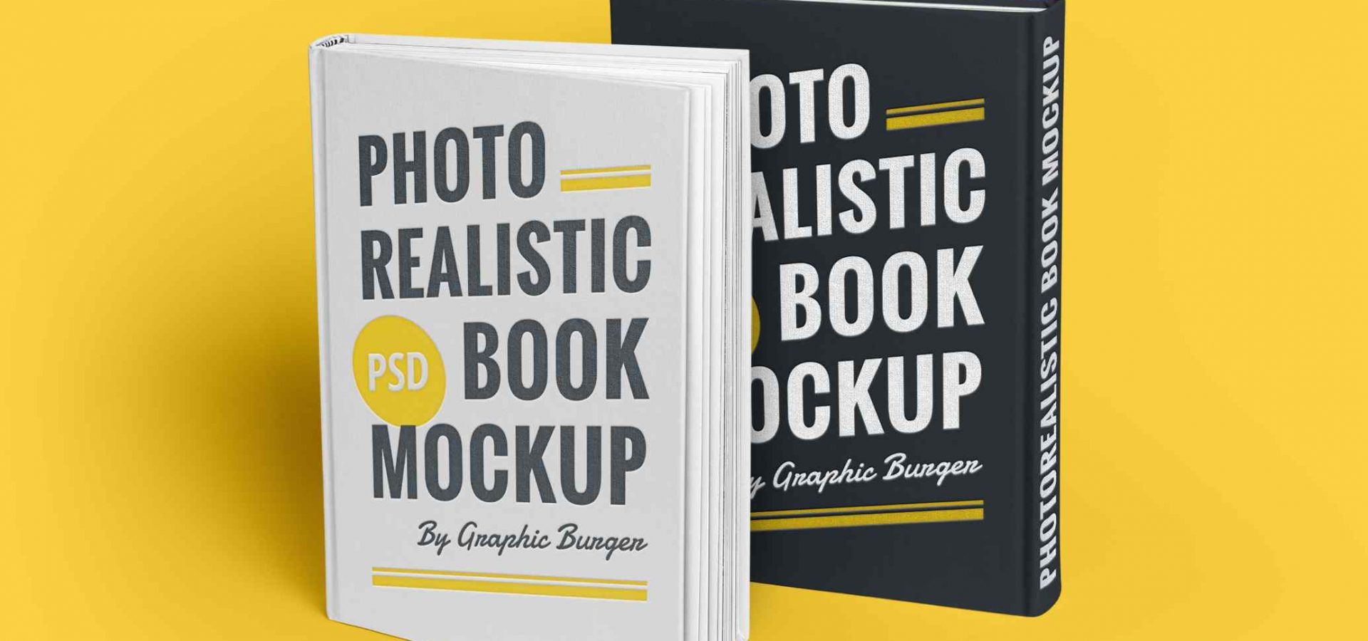 Hardcover Book MockUp